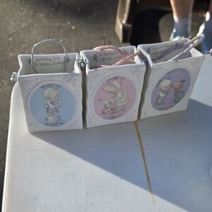 Precious Moments White and Pastel